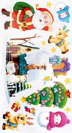 Blancho Bedding Christmas-2 - Wall Decals Stickers Appliques Home Decor