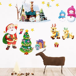 blancho bedding Christmas-2 - Wall Decals Stickers Appliques Home Decor