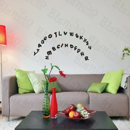 blancho bedding Christmas Alphabet - Hemu Wall Decals Stickers Appliques Home Decor 9.4 BY 16.5 Inches
