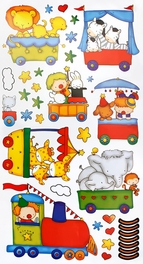 Blancho Bedding Chu Chu Train-1 - Wall Decals Stickers Appliques Home Decor