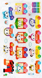 Blancho Bedding Chu Chu Train-2 - Wall Decals Stickers Appliques Home Decor