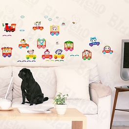 blancho bedding Chu Chu Train-2 - Wall Decals Stickers Appliques Home Decor