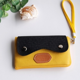 blancho bedding [Classic Beauty] Colorful Leatherette Mobile Phone Pouch Cell Phone Case Clutch Pouch