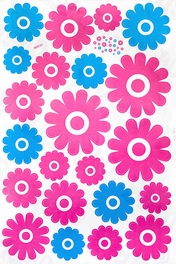Blancho Bedding Color Petals - X-Large Wall Decals Stickers Appliques Home Decor
