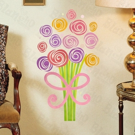 blancho bedding Colorful Bouquet - Wall Decals Stickers Appliques Home Decor