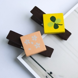 Blancho Bedding [Colorful Clips] - Wooden Clips / Wooden Clamps / Mini Clips