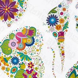 Blancho Bedding Colorful Figure - Wall Decals Stickers Appliques Home Decor