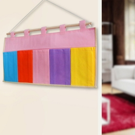 Blancho Bedding [Colorful Hanging] Wall Hanging/ Wall Organizers / Wall Baskets / Hanging Baskets (8*18)