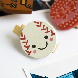 Blancho Bedding [Colorful Life-B] - Wooden Clips / Wooden Clamps / Mini Clips
