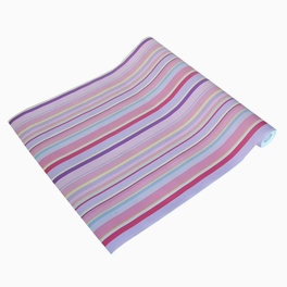 blancho bedding Colorful stripe -2- Self-Adhesive Wallpaper Home Decor(Roll)