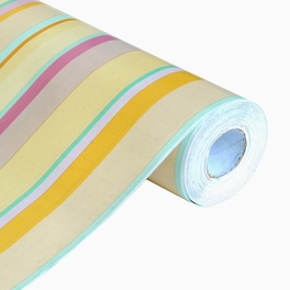 Blancho Bedding Colorful Stripe -3- Self-Adhesive Wallpaper Home Decor(Roll)
