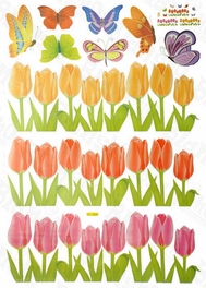 Blancho Bedding Corner Blossom - Large Wall Decals Stickers Appliques Home Decor