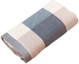 blancho bedding Cotton Adult Household Face Towel Absorbent Towel Soft Washcloth Bathroom Towel Blue # 5