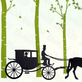 Blancho Bedding Country Road - Large Wall Decals Stickers Appliques Home Decor