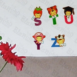 Blancho Bedding Cute Alphabet - Wall Decals Stickers Appliques Home D¨¦cor