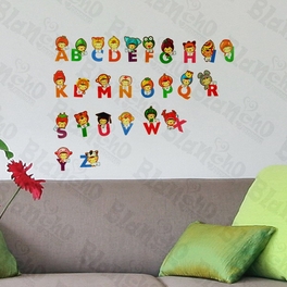 blancho bedding Cute Alphabet - Wall Decals Stickers Appliques Home D¨¦cor