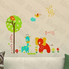 blancho bedding Cute Animals - Wall Decals Stickers Appliques Home D¨¦cor