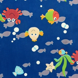 Blancho Bedding Cute Oncean World - Self-Adhesive Wallpaper Home Decor(Roll)