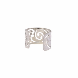 Blancho Bedding Cutout Cuff-SwirlS Glitter Bracelet