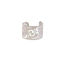 blancho bedding Cutout Cuff-SwirlS Glitter Bracelet