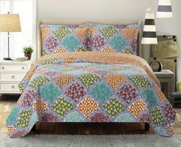 blancho bedding DAHLIA OVERSIZE COVERLET SET Full/Queen