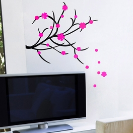 blancho bedding Dancing Flowers - Wall Decals Stickers Appliques Home Decor