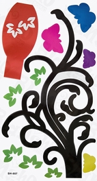 Blancho Bedding Dancing Tree - Wall Decals Stickers Appliques Home Decor