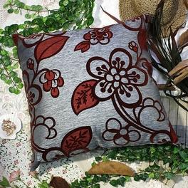 Blancho Bedding [Darkred Plum Blossom] Decorative Pillow Cushion / Floor Cushion (23.6 By 23.6 Inches)