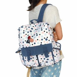Blancho Bedding [Date With Sun] Fabric Art School Backpack Outdoor Daypack
