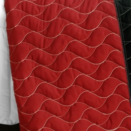 Blancho Bedding [Deep Voyage] Brand New Vermicelli-Quilted Patchwork Quilt Set Full/Queen