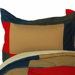 Blancho Bedding [Delicious Cake] Quilted Patchwork Down Alternative Comforter Set (Twin Size)