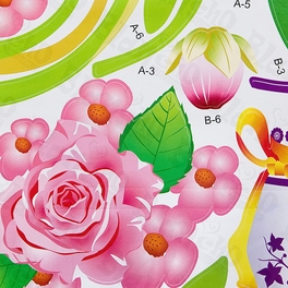 Blancho Bedding Delightful Flowerpot - Wall Decals Stickers Appliques Home Decor