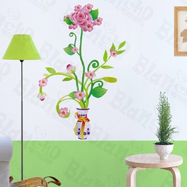 blancho bedding Delightful Flowerpot - Wall Decals Stickers Appliques Home Decor