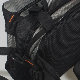 Blancho Bedding [Deluxe Gray] Multi-Purposes Fanny Waist Pack / Back Pack / Travel Lumbar Pack