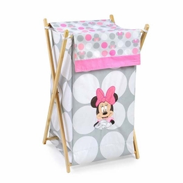 Blancho Bedding Disney Baby Minnie Mouse Polka Dots Crib Bedding Set (4PC + 1 X Hapmer)