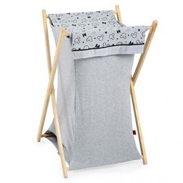 blancho bedding Disney Gray Mickey Mouse Cotton Baby Crib Bedding Accessory - Hamper