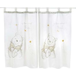blancho bedding Disney Gray Winnie the Pooh - Curtain
