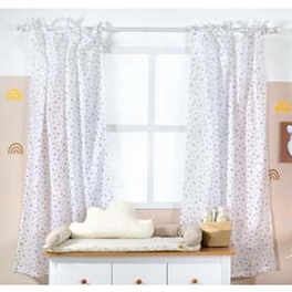 Blancho Bedding Disney Hi Pooh Cotton Baby Crib Bedding Set Collection (3PC + 1 Set Curtain)