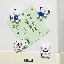 Blancho Bedding [Dog & Bear] - Refrigerator Magnets / Animal Magnets