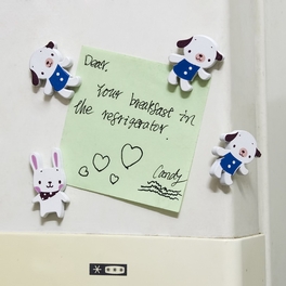 Blancho Bedding [Dog & Rabbit] - Refrigerator Magnets / Animal Magnets