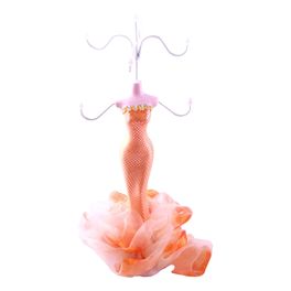 blancho bedding [Dream Girl] Jewelry Display Holder Figure Stand Orange