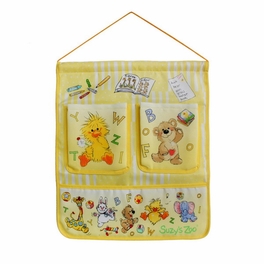 blancho bedding [Duck & Bear] Yellow/Wall Hanging/ Baskets / Wall Baskets / Hanging Baskets (15*16)