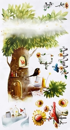 Blancho Bedding Eden - Wall Decals Stickers Appliques Home Decor