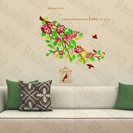 blancho bedding Elegant Floral - Wall Decals Stickers Appliques Home D¨¦cor