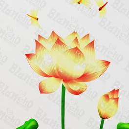 Blancho Bedding Elegant Miss Lotus - Wall Decals Stickers Appliques Home D¨¦cor