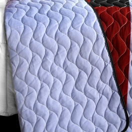 Blancho Bedding [Elegant Voice] Brand New Vermicelli-Quilted Patchwork Quilt Set Full/Queen