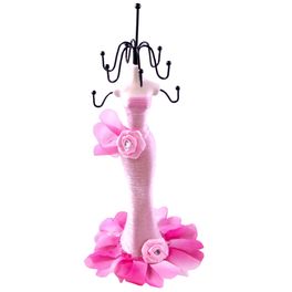 blancho bedding [Evening Party] Jewelry Display Holder Figure Stand Light Pink