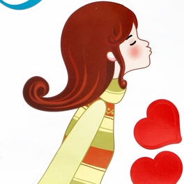 Blancho Bedding Fall In Love - Wall Decals Stickers Appliques Home Decor