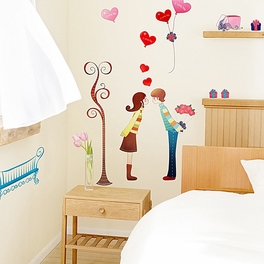 blancho bedding Fall in Love - Wall Decals Stickers Appliques Home Decor