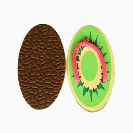 Blancho Bedding Fashion Kiwi Fruit Womens Flip Flops